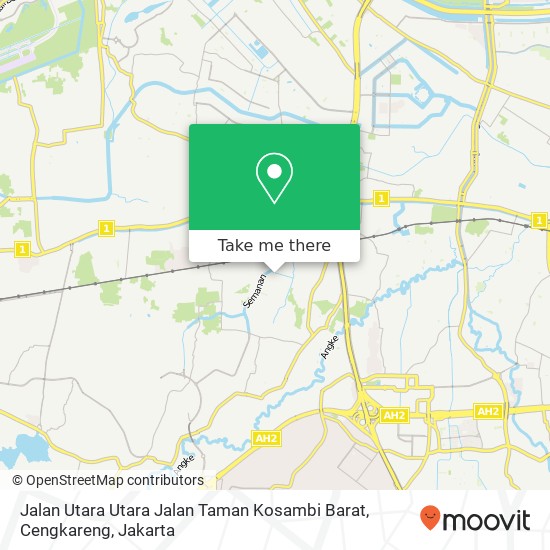 Jalan Utara Utara Jalan Taman Kosambi Barat, Cengkareng map