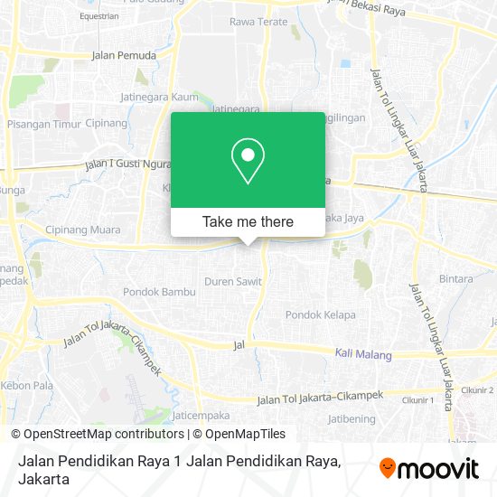 Jalan Pendidikan Raya 1 Jalan Pendidikan Raya map