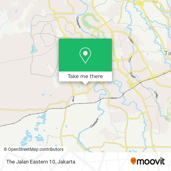 The Jalan Eastern 10 map