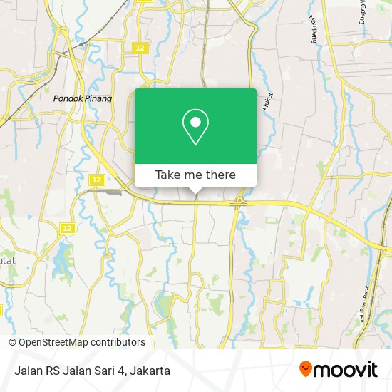 Jalan RS Jalan Sari 4 map