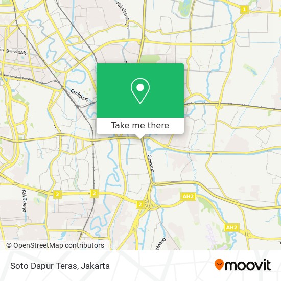 Soto Dapur Teras map