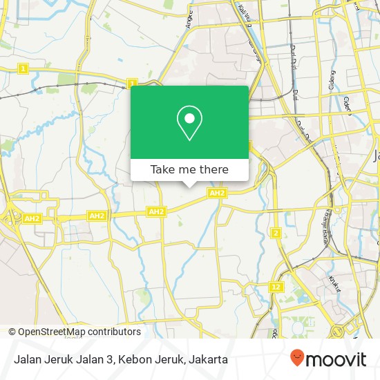 Jalan Jeruk Jalan 3, Kebon Jeruk map