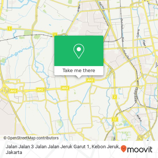 Jalan Jalan 3 Jalan Jalan Jeruk Garut 1, Kebon Jeruk map