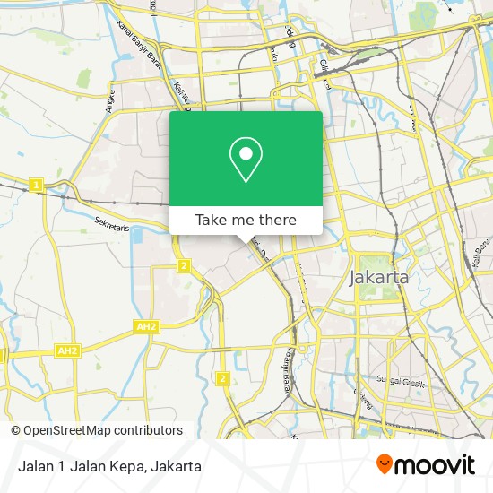 Jalan 1 Jalan Kepa map