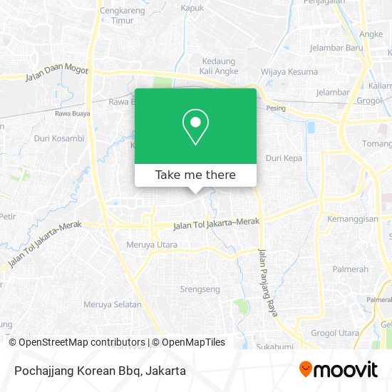 Pochajjang Korean Bbq map