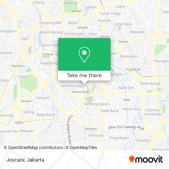 Joycare map