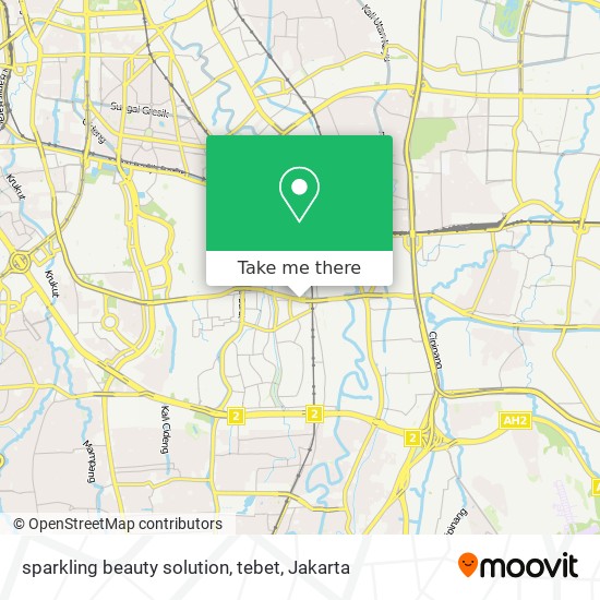 sparkling beauty solution, tebet map