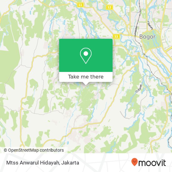 Mtss Anwarul Hidayah map