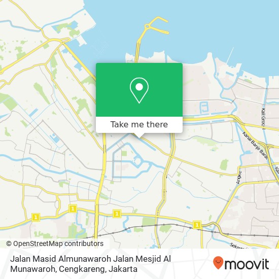 Jalan Masid Almunawaroh Jalan Mesjid Al Munawaroh, Cengkareng map