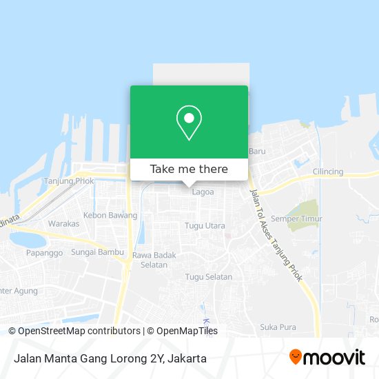 Jalan Manta Gang Lorong 2Y map
