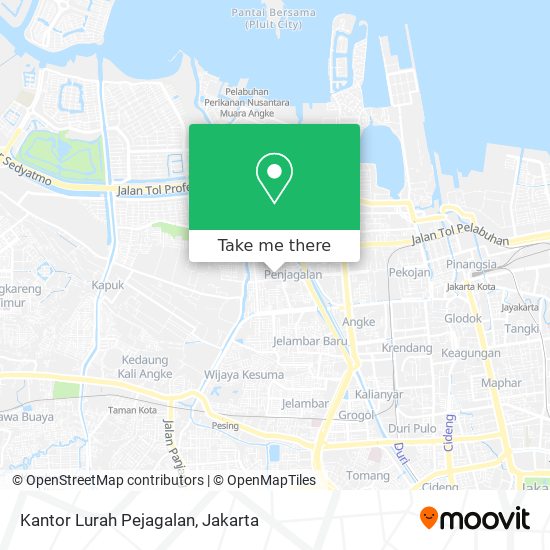 Kantor Lurah Pejagalan map