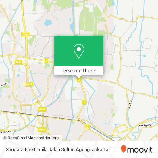 Saudara Elektronik, Jalan Sultan Agung map