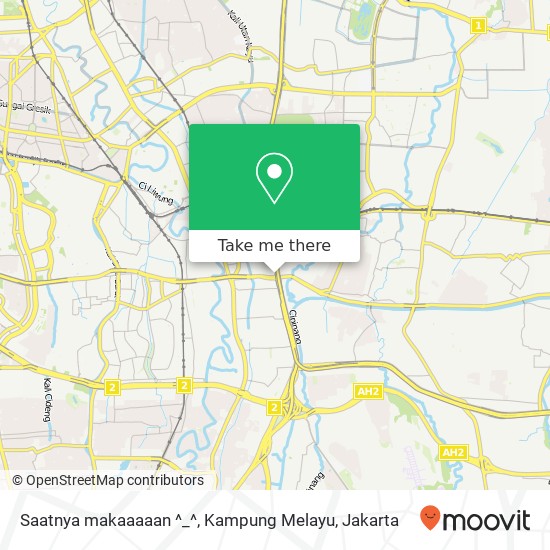 Saatnya makaaaaan ^_^, Kampung Melayu map