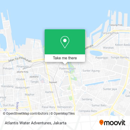 Atlantis Water Adventures map