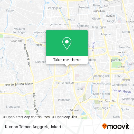 Kumon Taman Anggrek map