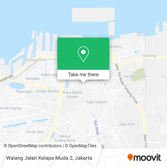 Walang Jalan Kelapa Muda 2 map