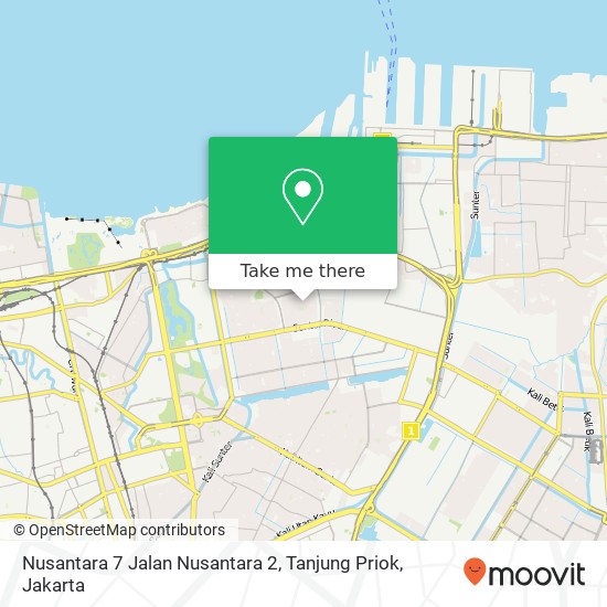 Nusantara 7 Jalan Nusantara 2, Tanjung Priok map