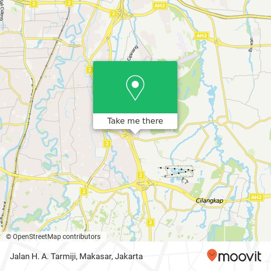 Jalan H. A. Tarmiji, Makasar map