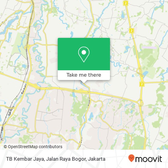 TB Kembar Jaya, Jalan Raya Bogor map