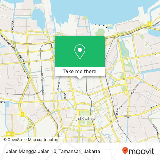 Jalan Mangga Jalan 10, Tamansari map