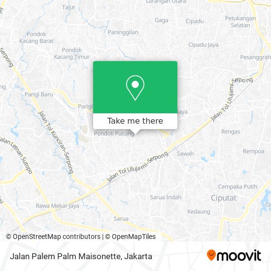 Jalan Palem Palm Maisonette map