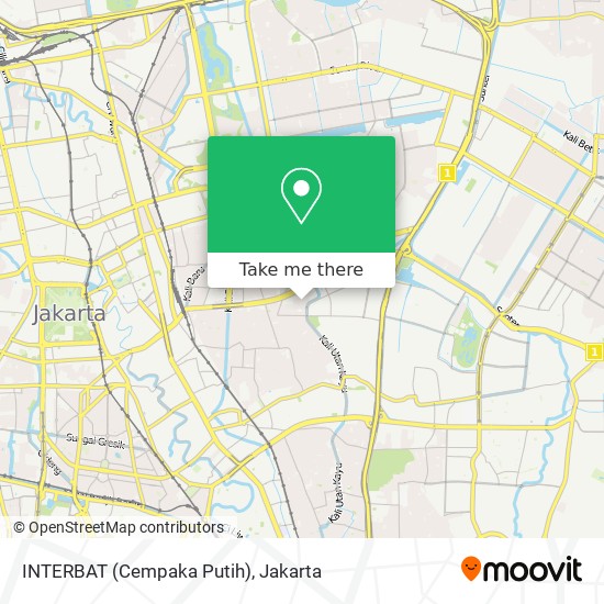 INTERBAT (Cempaka Putih) map