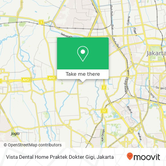 Vista Dental Home Praktek Dokter Gigi map