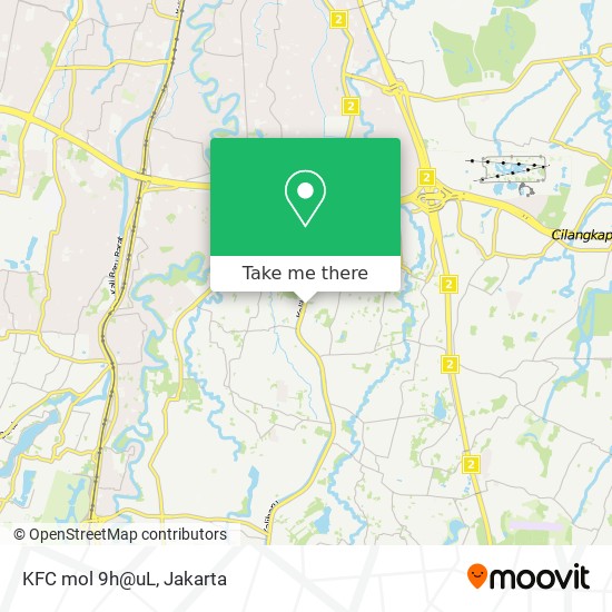 KFC mol 9h@uL map