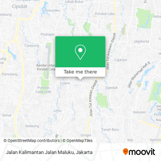 Jalan Kalimantan Jalan Maluku map