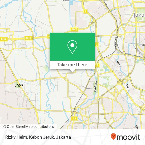 Rizky Helm, Kebon Jeruk map