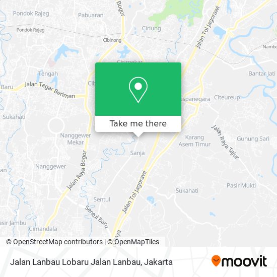 Jalan Lanbau Lobaru Jalan Lanbau map