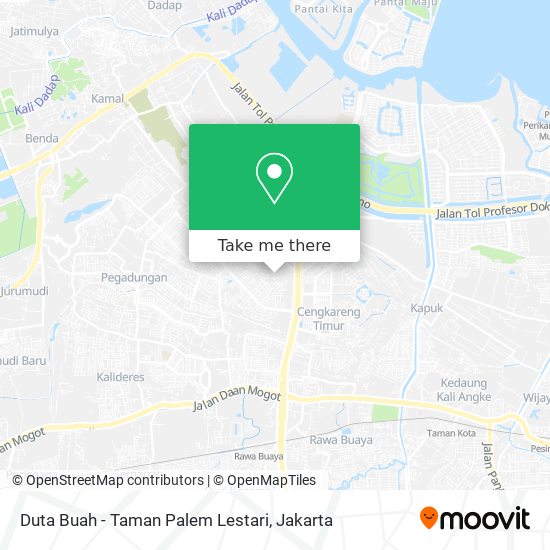 Duta Buah - Taman Palem Lestari map