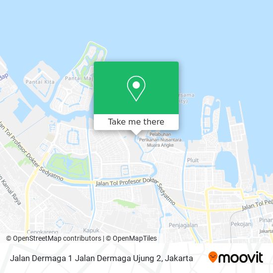 Jalan Dermaga 1 Jalan Dermaga Ujung 2 map