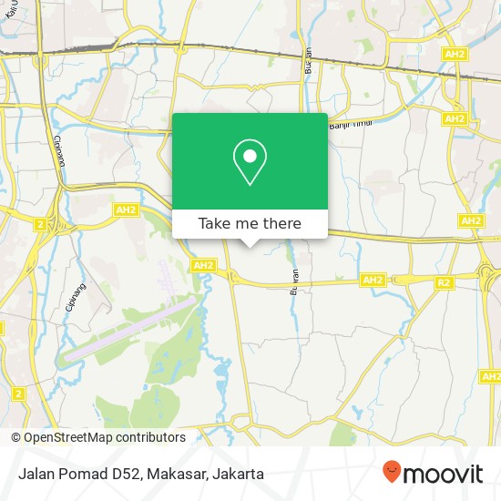 Jalan Pomad D52, Makasar map