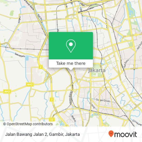 Jalan Bawang Jalan 2, Gambir map