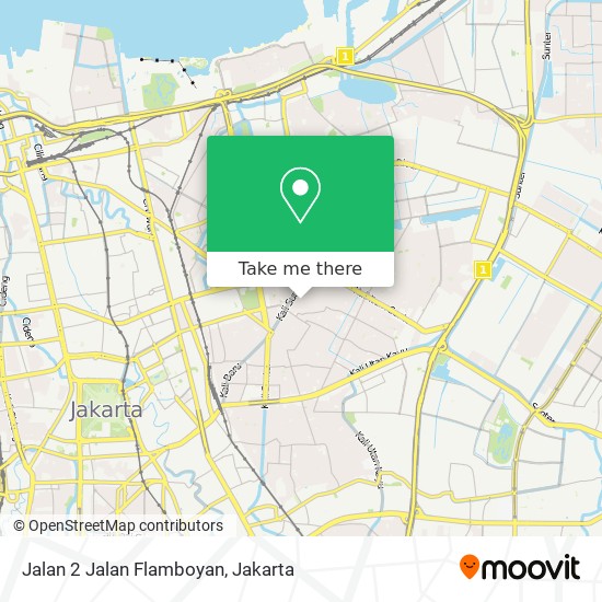 Jalan 2 Jalan Flamboyan map