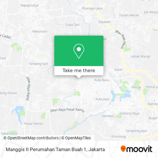 Manggis II Perumahan Taman Buah 1 map
