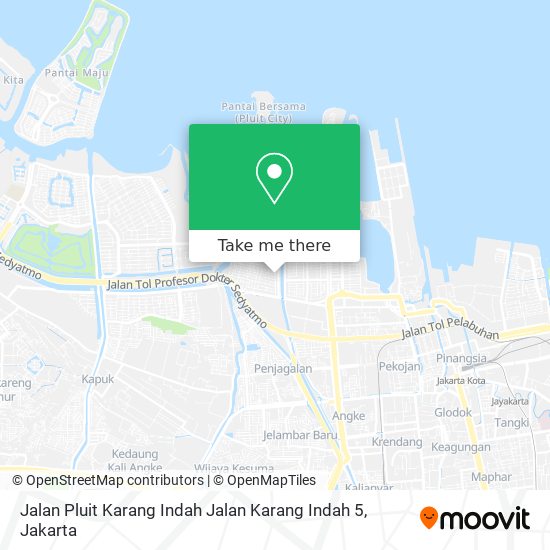 Jalan Pluit Karang Indah Jalan Karang Indah 5 map