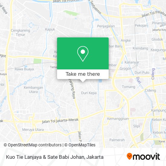 Kuo Tie Lanjaya & Sate Babi Johan map