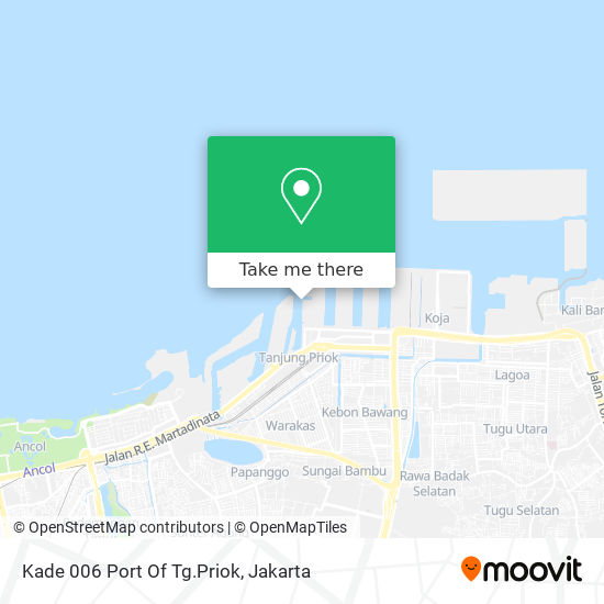 Kade 006 Port Of Tg.Priok map