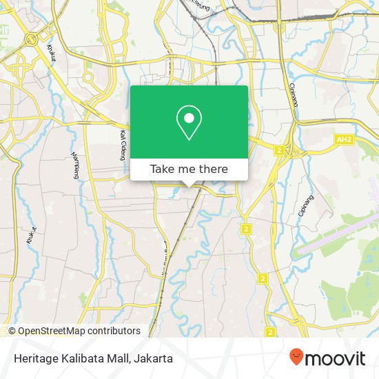 Heritage Kalibata Mall map