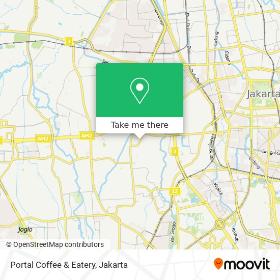Portal Coffee & Eatery map