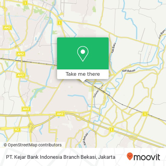 PT. Kejar Bank Indonesia Branch Bekasi map