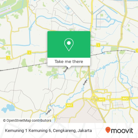 Kemuning 1 Kemuning 6, Cengkareng map