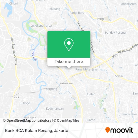 Bank BCA  Kolam Renang map