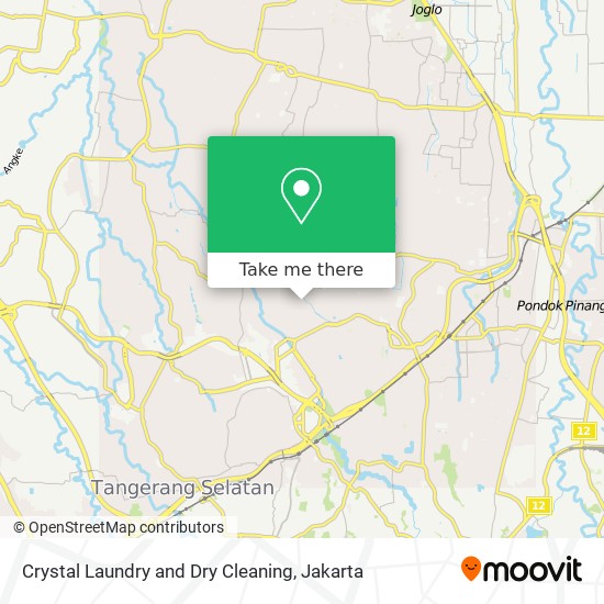 Crystal Laundry and Dry Cleaning map