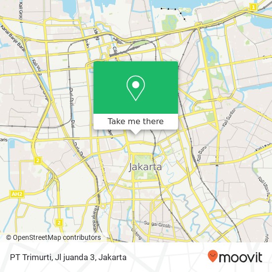 PT Trimurti, Jl juanda 3 map