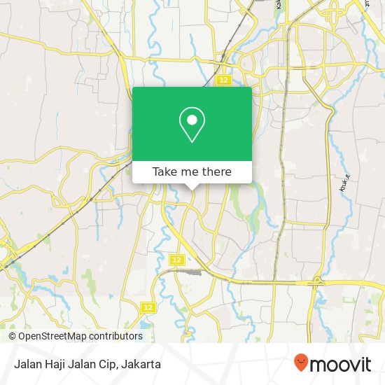 Jalan Haji Jalan Cip map