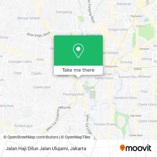 Jalan Haji Dilun Jalan Ulujami map