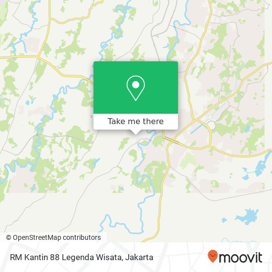 RM Kantin 88 Legenda Wisata map